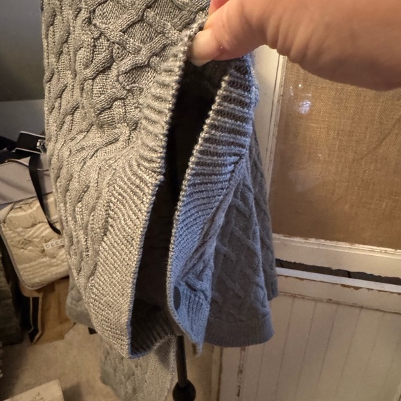 Calvin Klein Silver Cowl Neck Sweater - Picture 5 of 6